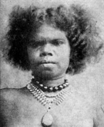 Unknown Aboriginal woman in 1911