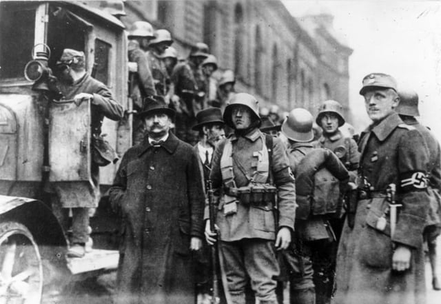 Early Nazis who participated in the attempt to seize power during the 1923 Putsch