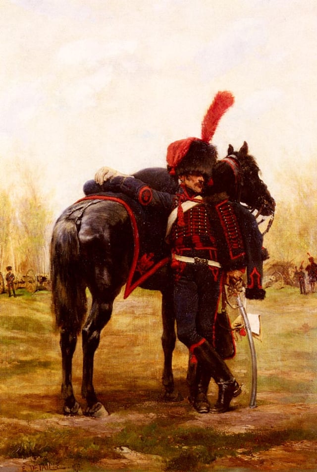 Gunner from the horse artillery of the Imperial Guard