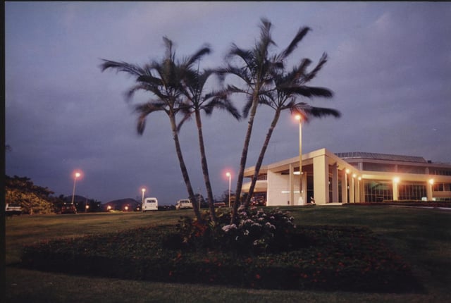 Rectorate building of the Higher Polytechnic School of the Litoral of Guayaquil