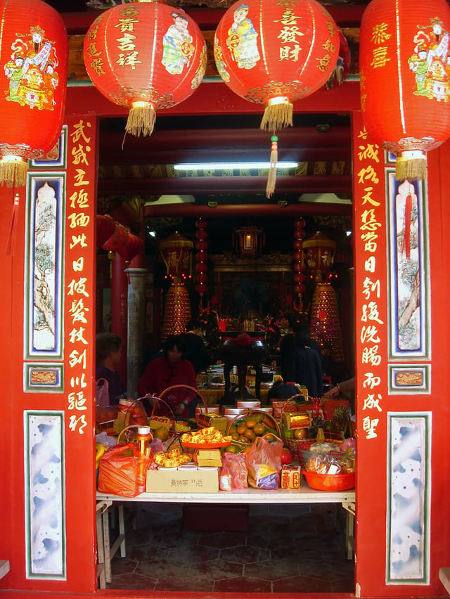 A shrine dedicated to Zhenwu in Wuqi, Taichung, Taiwan.