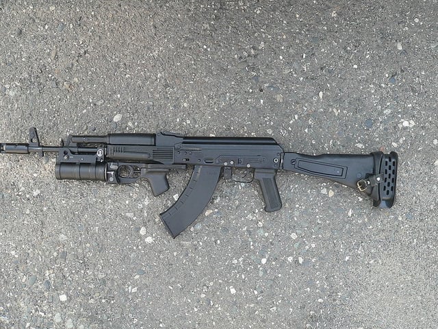 AK-103 with GP-34 Grenade Launcher