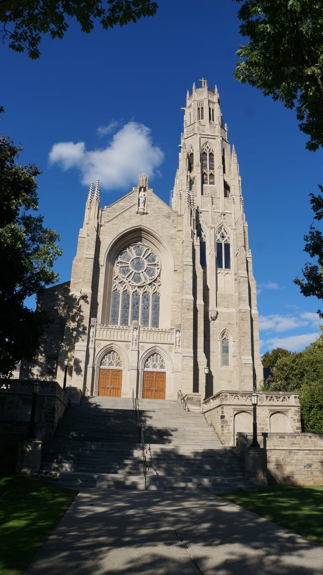 Cathedral Basilica of Christ the King is the seat for the Roman Catholic Diocese of Hamilton. Catholicism is the largest religious denomination in the city.