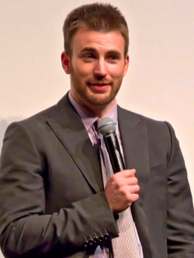 Evans at the 2012 Toronto International Film Festival