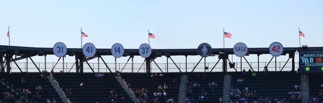 The Mets' retired numbers at Citi Field, 2018