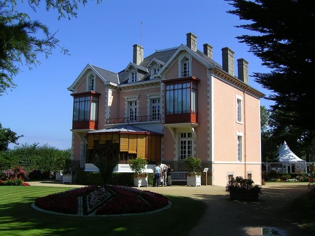 The Christian Dior Home and Museum in Granville (Manche), France