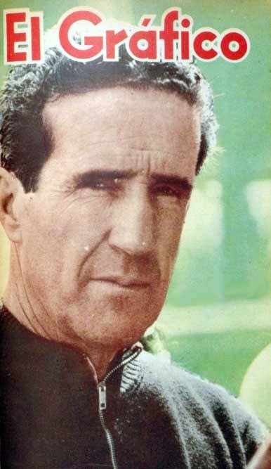 Helenio Herrera won two Liga titles as Atlético manager.