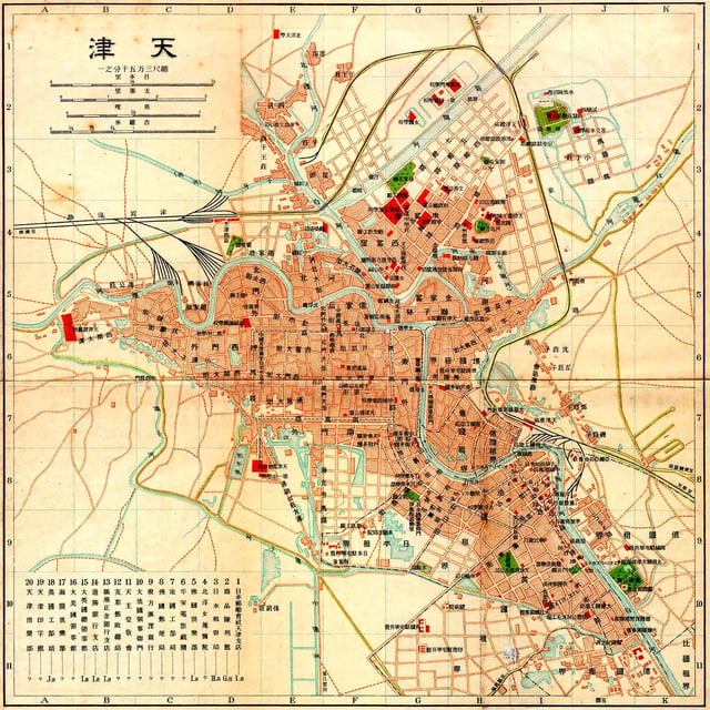 1902 map of Tianjin