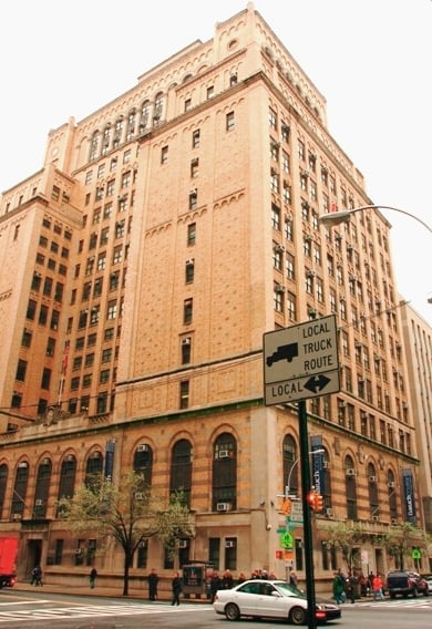 The original 23rd Street Building, still in use
