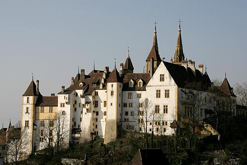 Neuchâtel Castle, now seat of the cantonal government