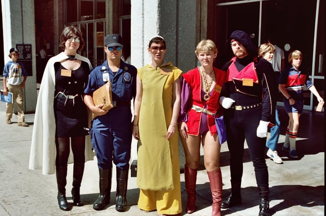 Costuming at the 1982 San Diego Comic-Con.