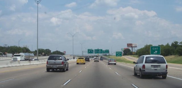 I-20 in southern Fort Worth