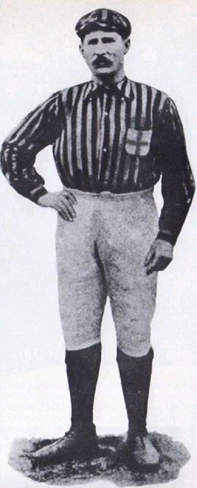 Herbert Kilpin, the club's first captain and one of its founding members