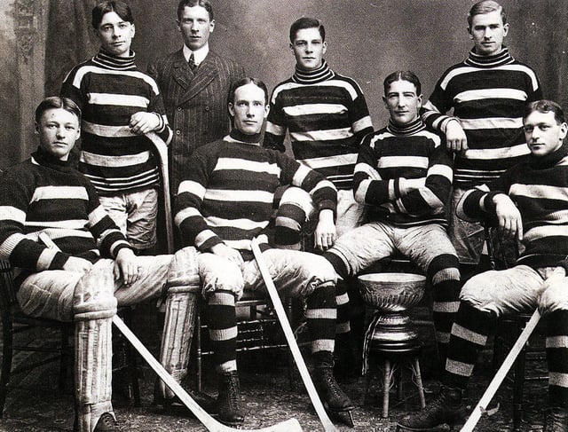 The Ottawa Hockey Club "Silver Seven" (the original Ottawa Senators), 1905 Stanley Cup champions