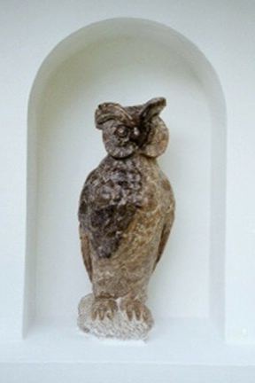 Owl located at the Dean's office