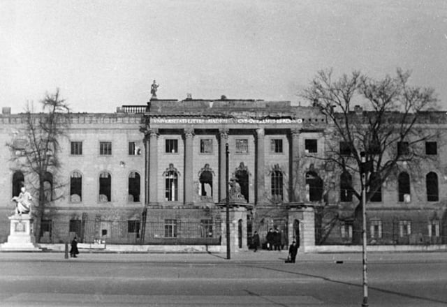 Humboldt University, 1950