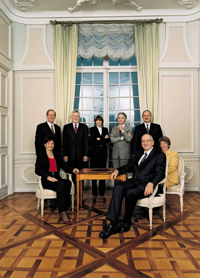 In 2003, by granting the Swiss People's Party a second seat in the governing cabinet, the Parliament altered the coalition which had dominated Swiss politics since 1959.