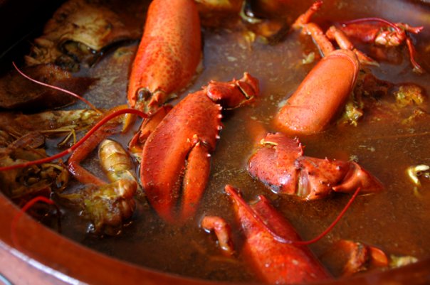 Lobster stew from Menorca