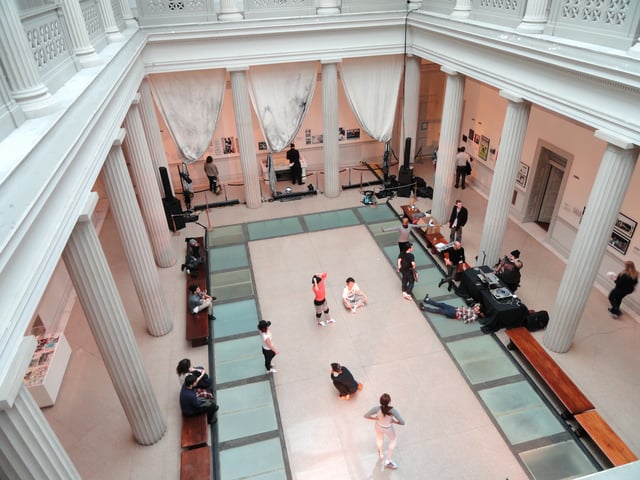 The Corcoran School is housed in the former Corcoran Gallery of Art.