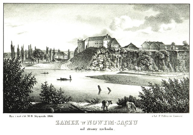 Nowy Sącz in the 1840s