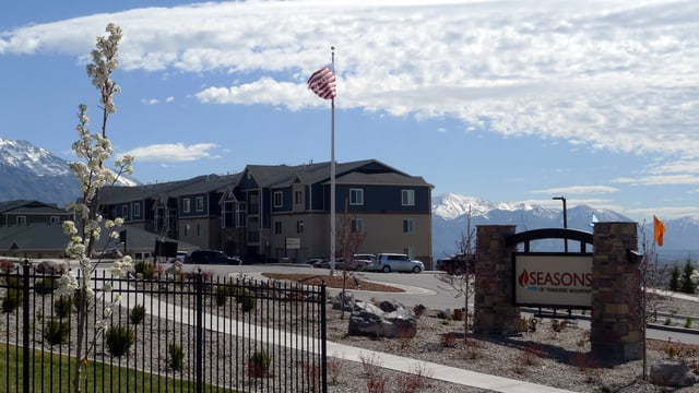 Seasons of Traverse Mountain in Lehi