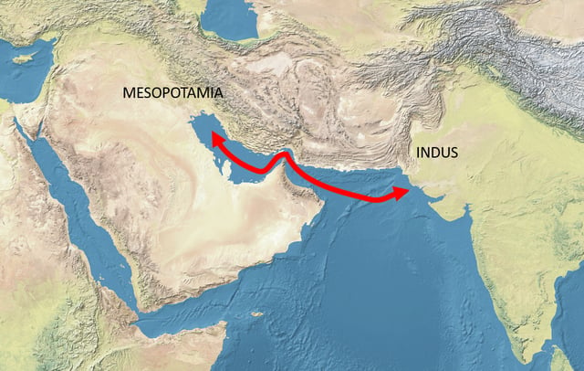 Archaeological discoveries suggest that trade routes between Mesopotamia and the Indus were active during the 3rd millennium BCE, leading to the development of Indus-Mesopotamia relations.
