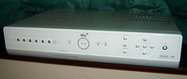A Sky+ set top box