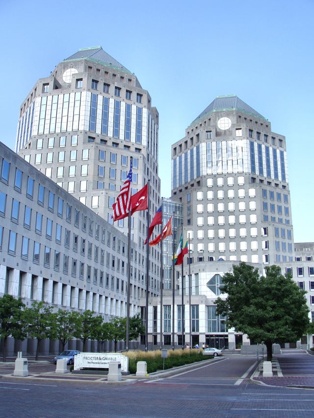 Cincinnati's Procter & Gamble is one of Ohio's largest companies in terms of revenue.
