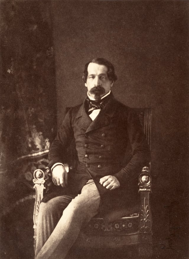 Photographic portrait of Louis-Napoleon (1852) by Gustave Le Gray
