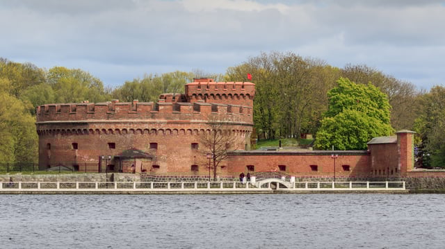 Dohna Tower, the last to surrender after the Soviet storming of Königsberg in 1945.