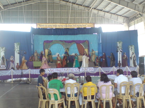 The main tableau of the 2010 Pabasang Bayan in Morong