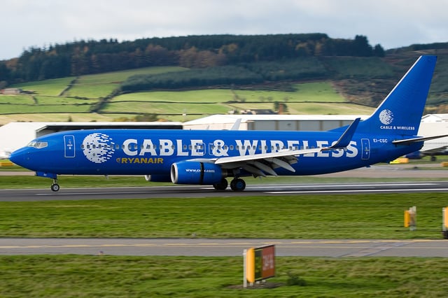 Cable & Wireless Logojet in Ireland