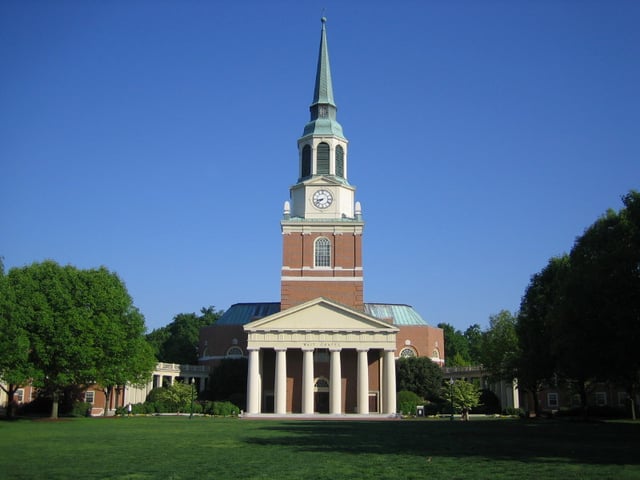 Wait Chapel at Wake Forest University