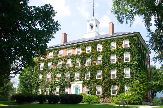 West College- the oldest building of Williams' Campus.