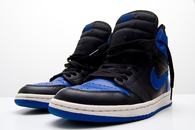Air Jordans I, (Royal Blue Colorway)