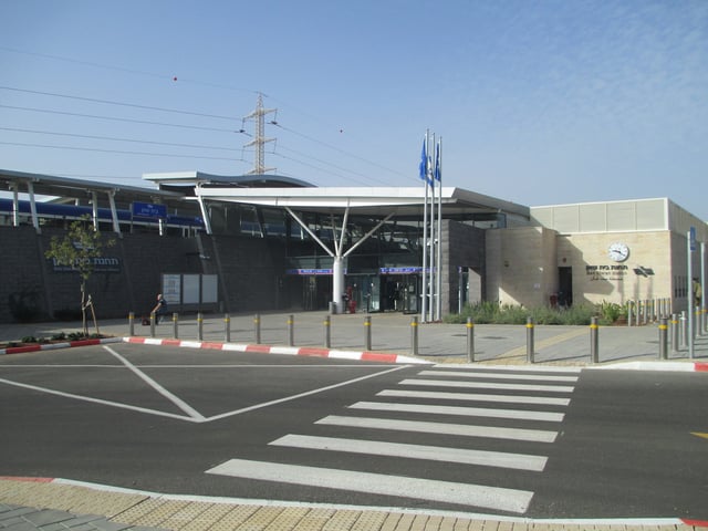 New railway station, Beit She'an