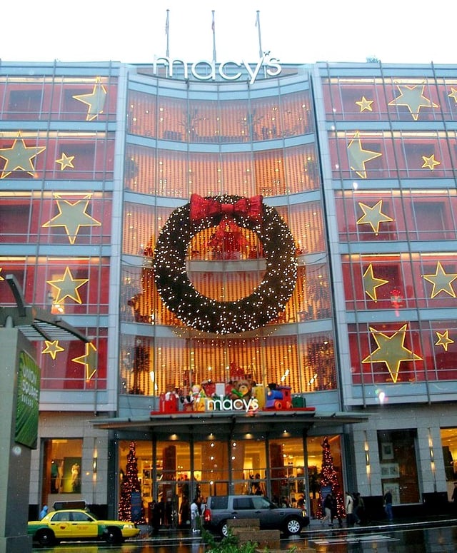 The Macy's West flagship store in San Francisco, the former O'Connor, Moffat & Co. flagship