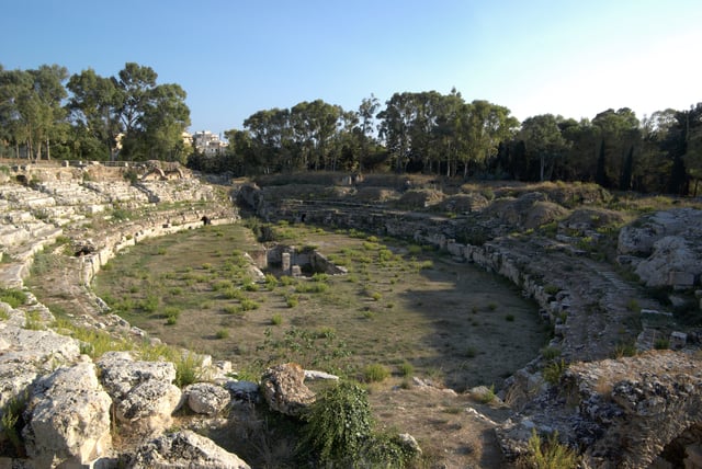 The Roman amphitheatre
