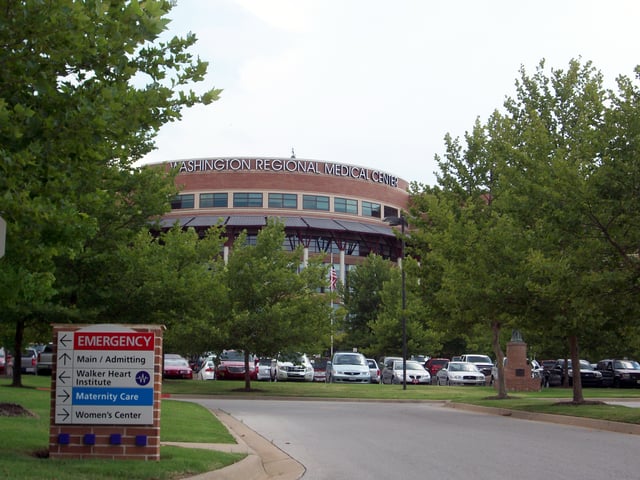 Washington Regional Medical Center is located in Uptown Fayetteville