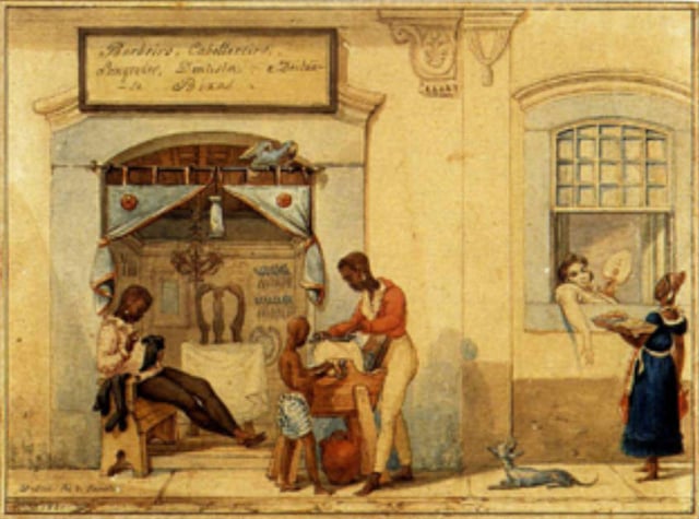 Black people in Brazil c. 1821
