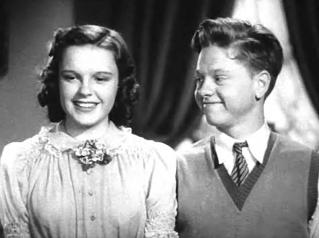 Garland and Mickey Rooney in Love Finds Andy Hardy (1938)