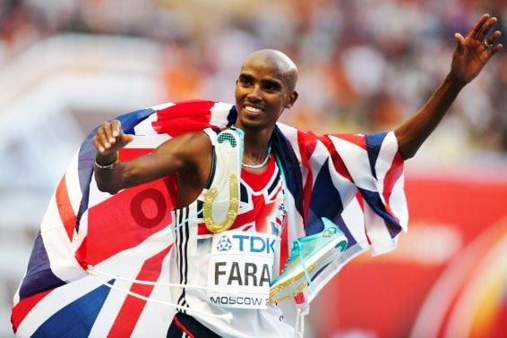 Mo Farah is the most successful British track athlete in modern Olympic Games history, winning the 5000 m and 10,000 m events at two Olympic Games.