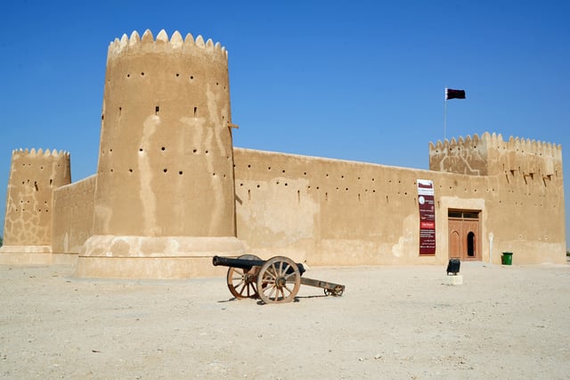 Zubarah Fort built in 1938.
