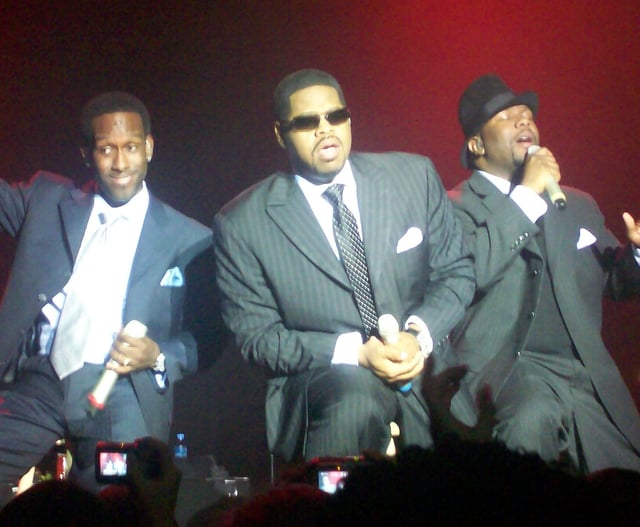 Boyz II Men performing at Las Vegas in 2008