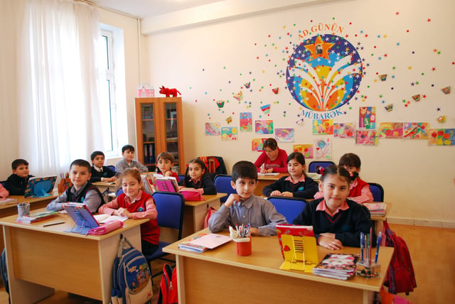 Classroom in Dunya School