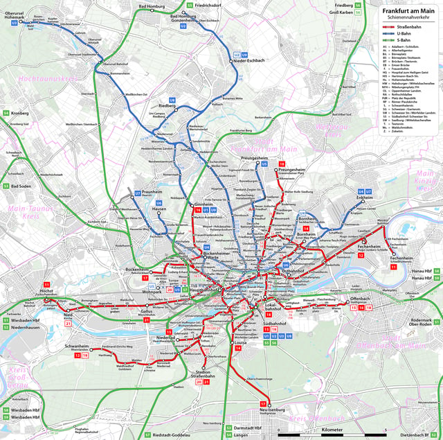 Public transport network