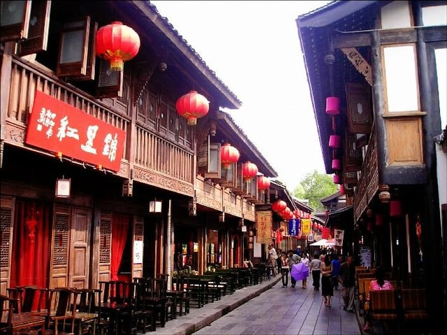 Jinli historical district of Chengdu