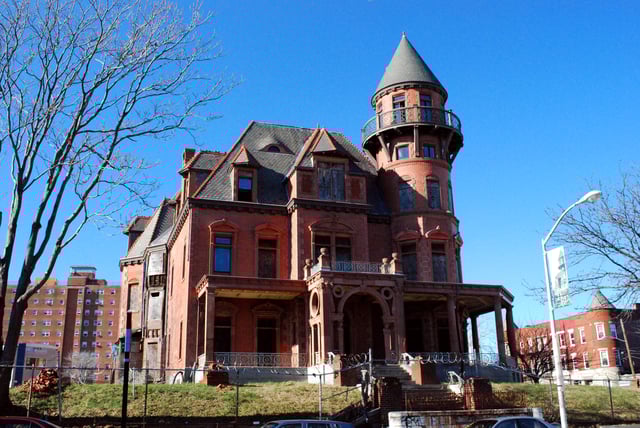 The Krueger-Scott Mansion, owned by African-American beauty entrepreneur Louise Scott, Newark's first female millionaire