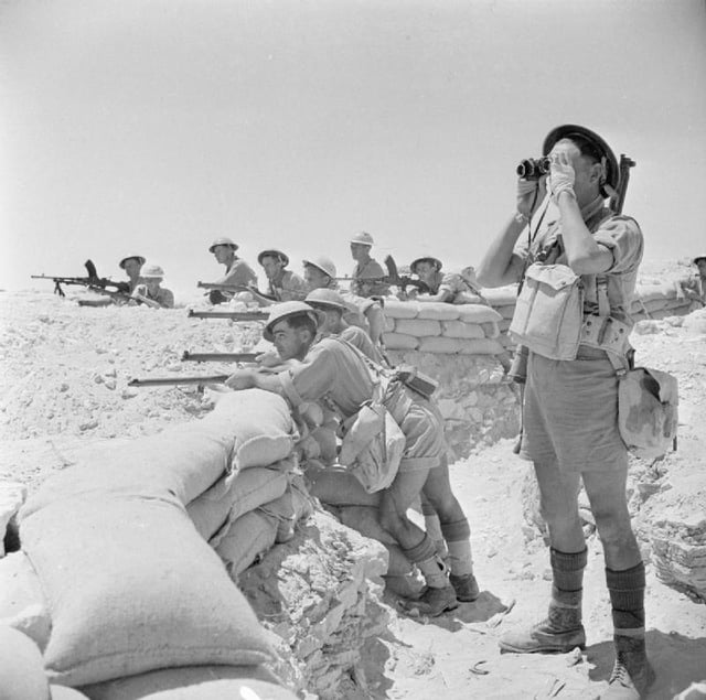 British infantry near El Alamein, 17 July 1942