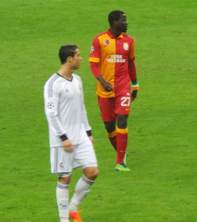 Betting advertisements are banned in Turkey. On 9 April 2013, Real Madrid (whose shirt sponsors were bwin at the time) were required to wear sponsor-free jerseys while playing against Galatasaray in Istanbul.